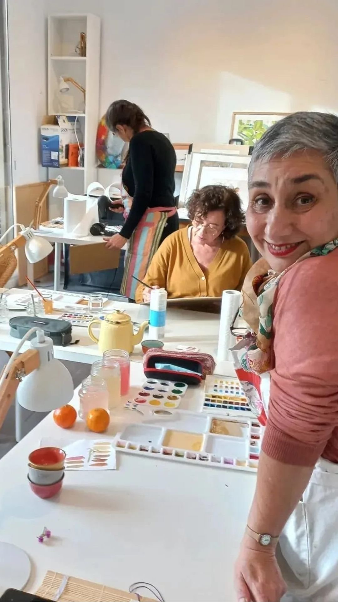 Maestras invitadas al taller