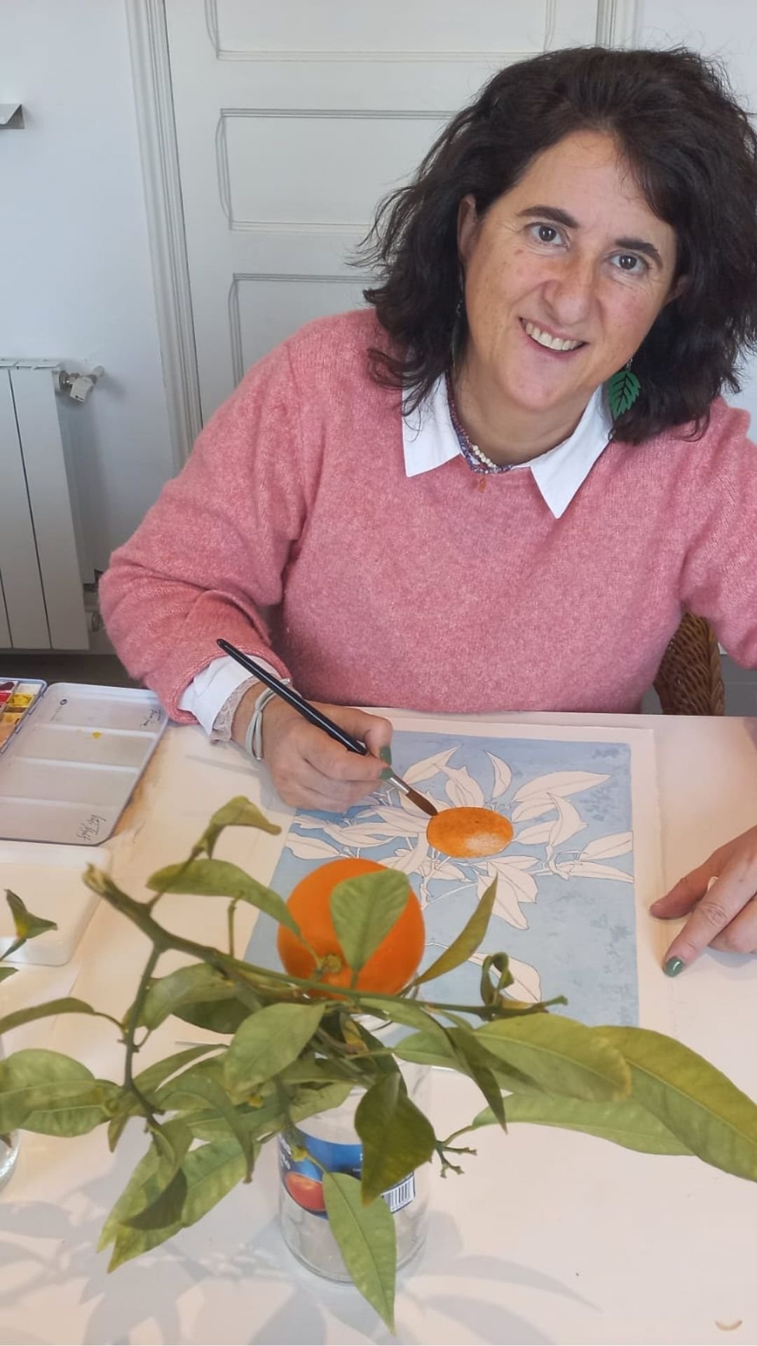 Nuria Valles en el Taller