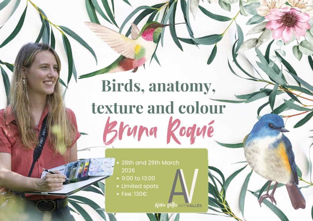 Curso de ilustración de aves
