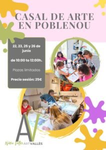 Casal artístico de verano en Poblenou