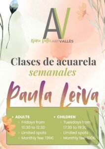 Curso acuarela con Paula Leiva