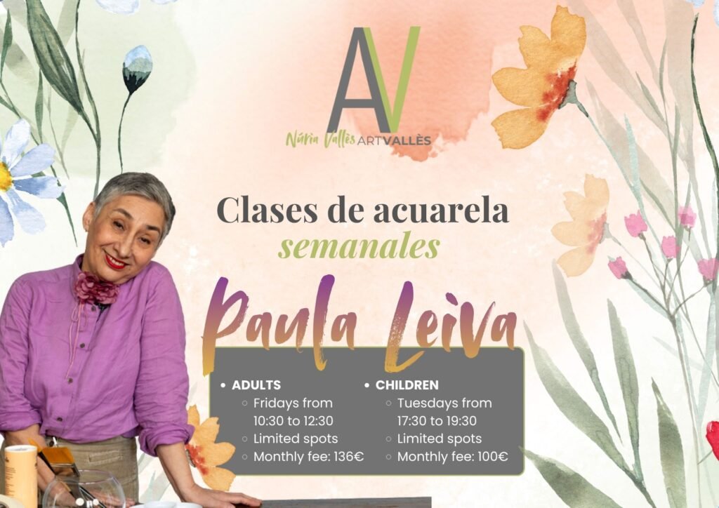 Curso de acuarela en Barcelona