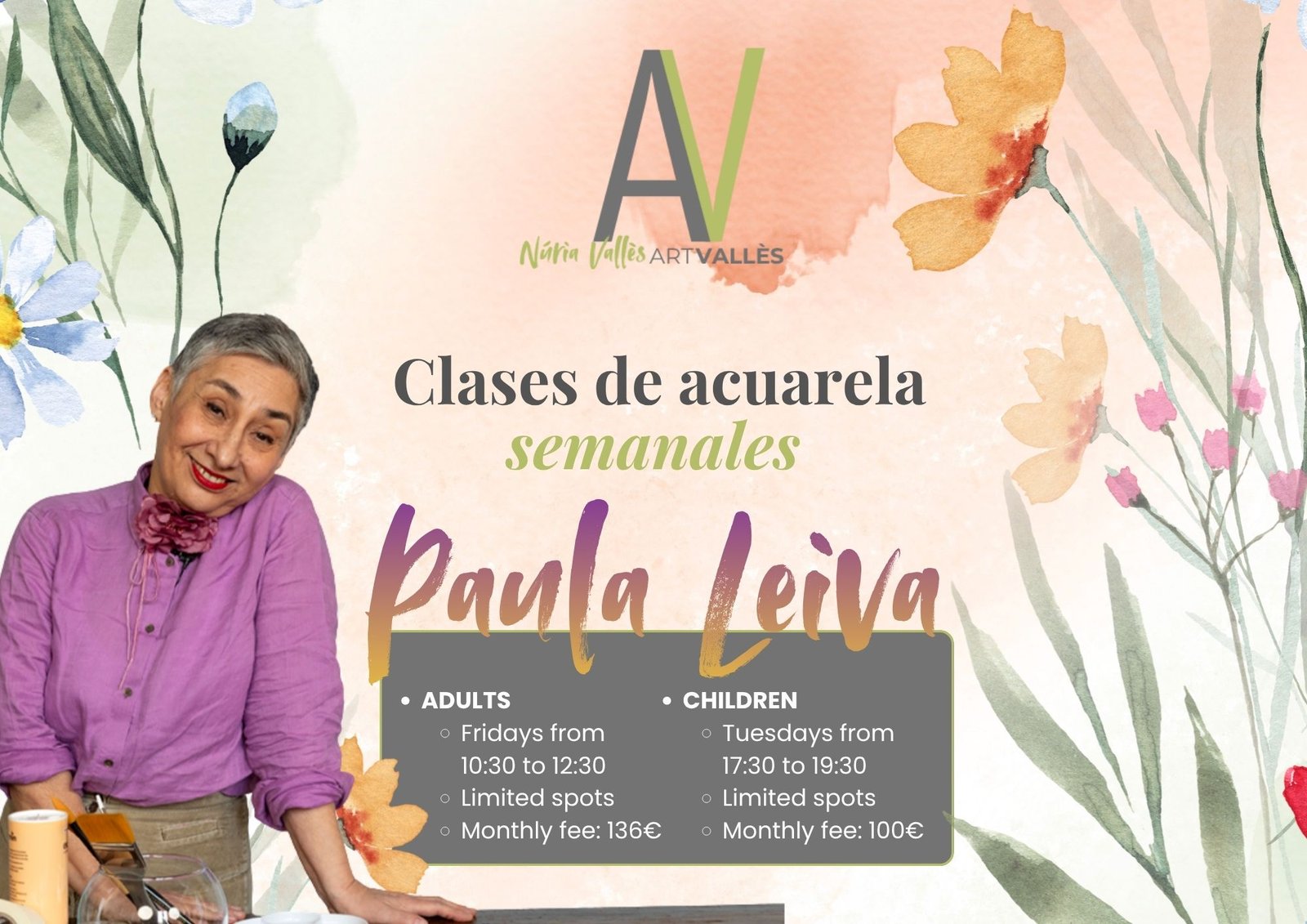 Curso de acuarela en Barcelona