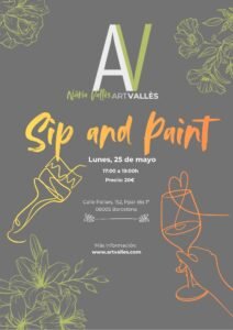 Sip and paint Barcelona