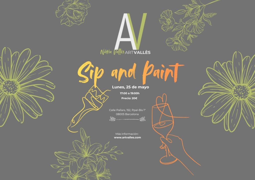 Sip and paint Barcelona