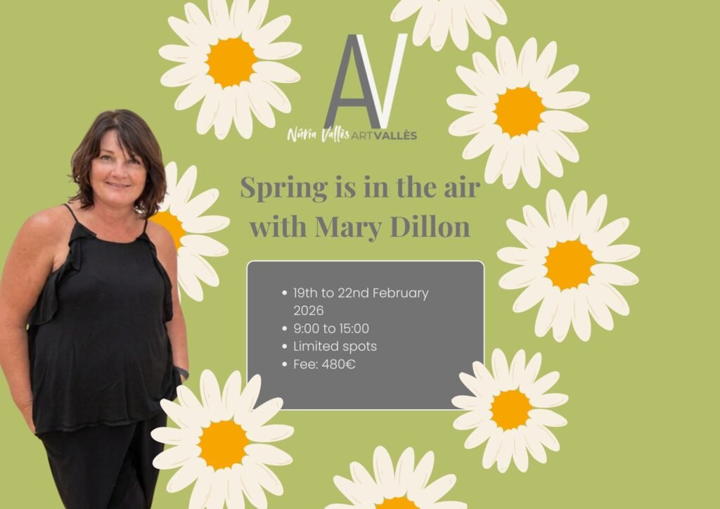 curso de arte botánico con Mary Dillon Spring is in the air