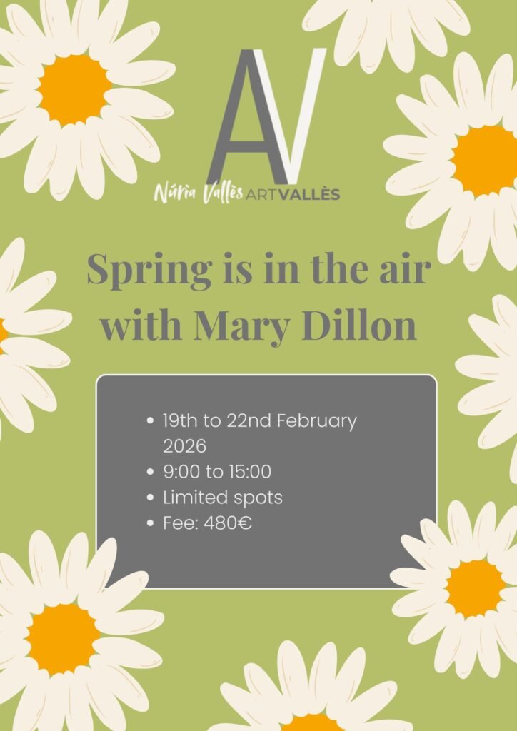 curso de arte botánico con Mary Dillon Spring is in the air