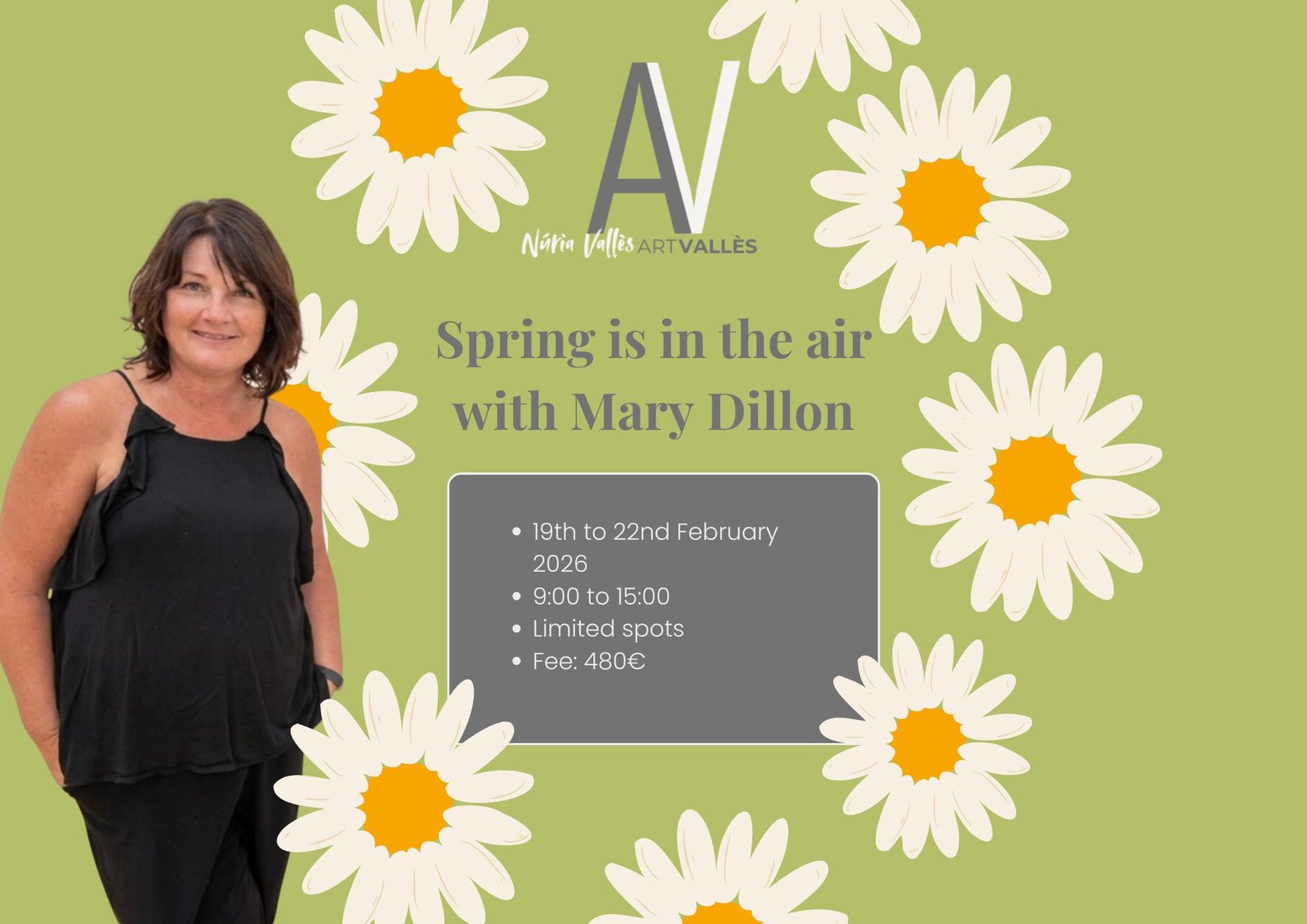 curso de arte botánico con Mary Dillon Spring is in the air